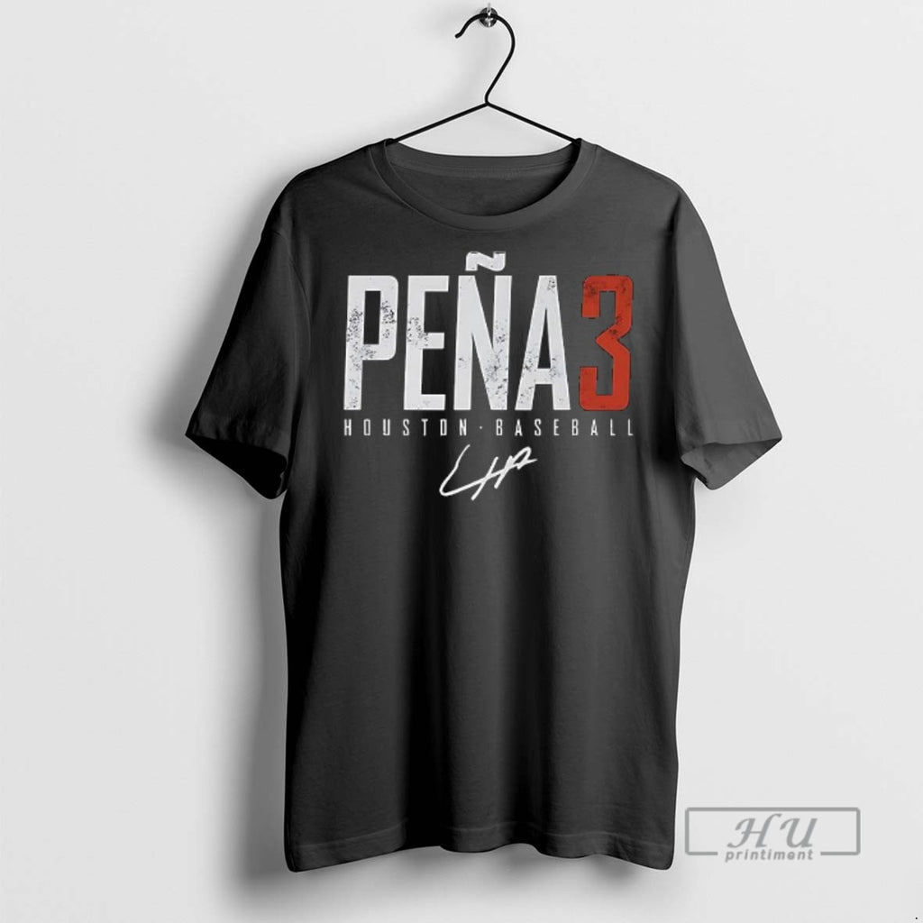 Limited Edition Houston Baseball Jeremy Pena Houston Elite Signature Graphic Tee Shirt Sweatshirt Hoodies