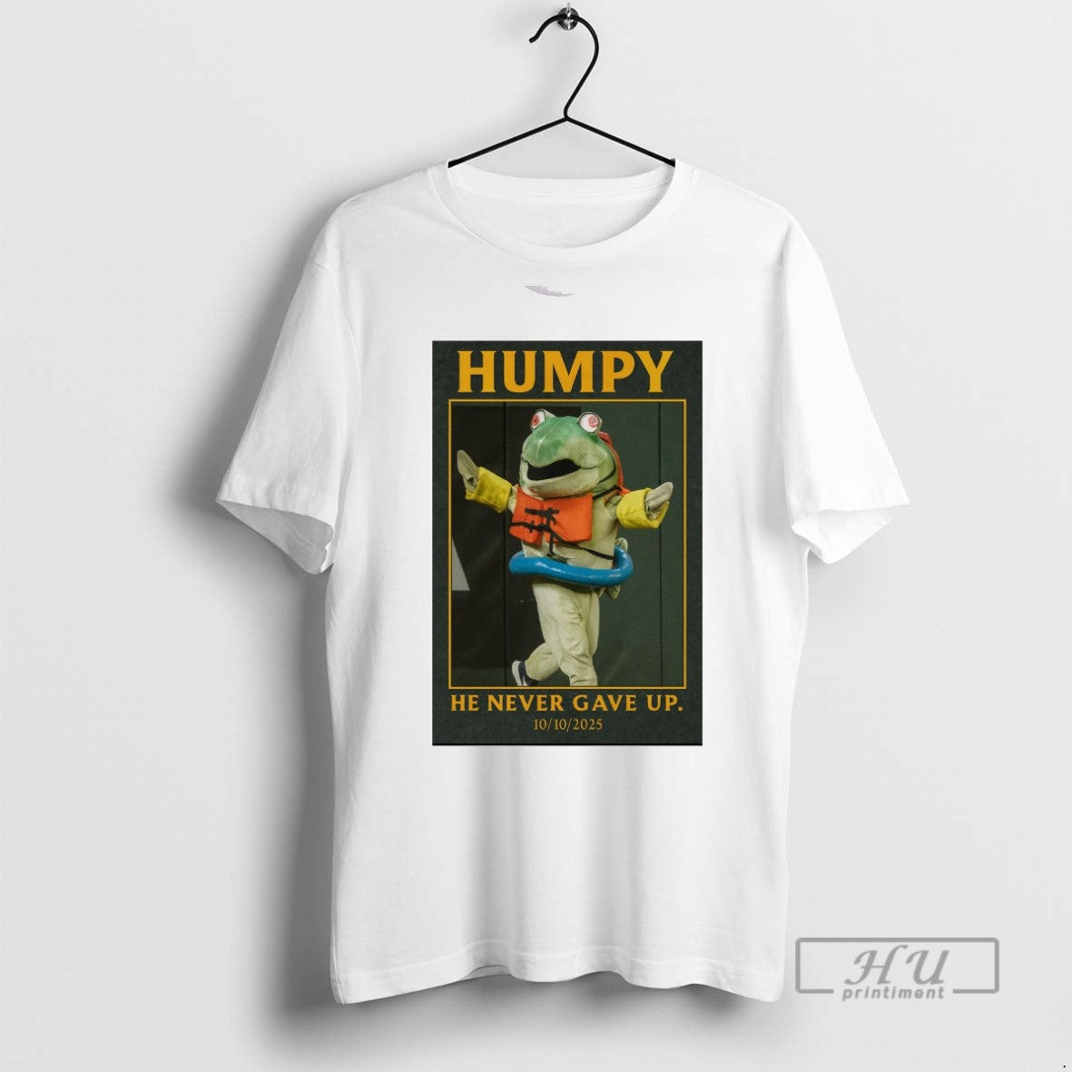 Limited Edition Humpy Salmon Seattle Mariners He Never Gave Up October 10 2025 Graphic Tee