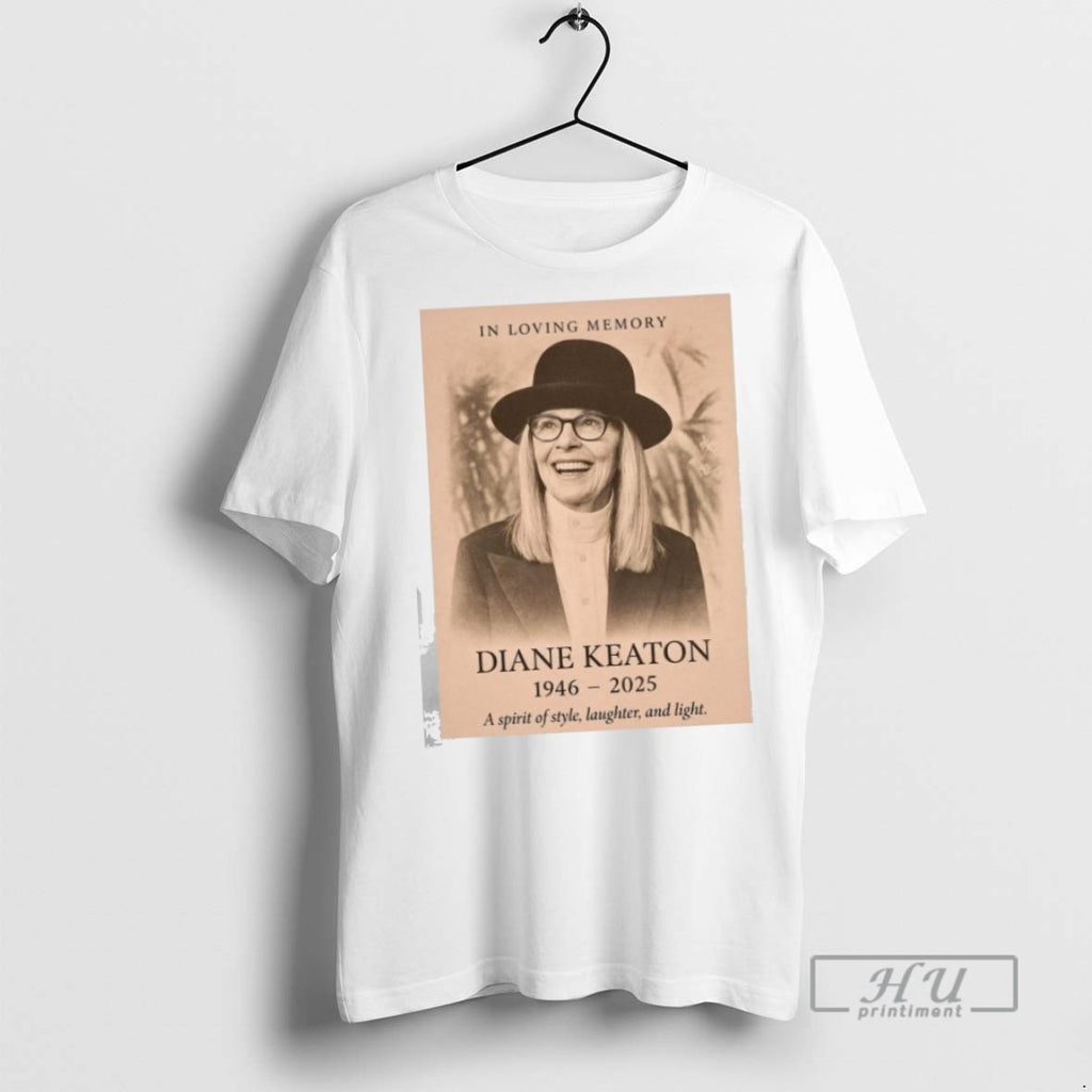 Limited Edition In Loving Memory Of Diane Keaton A Spirit Of Style Laughter And Light