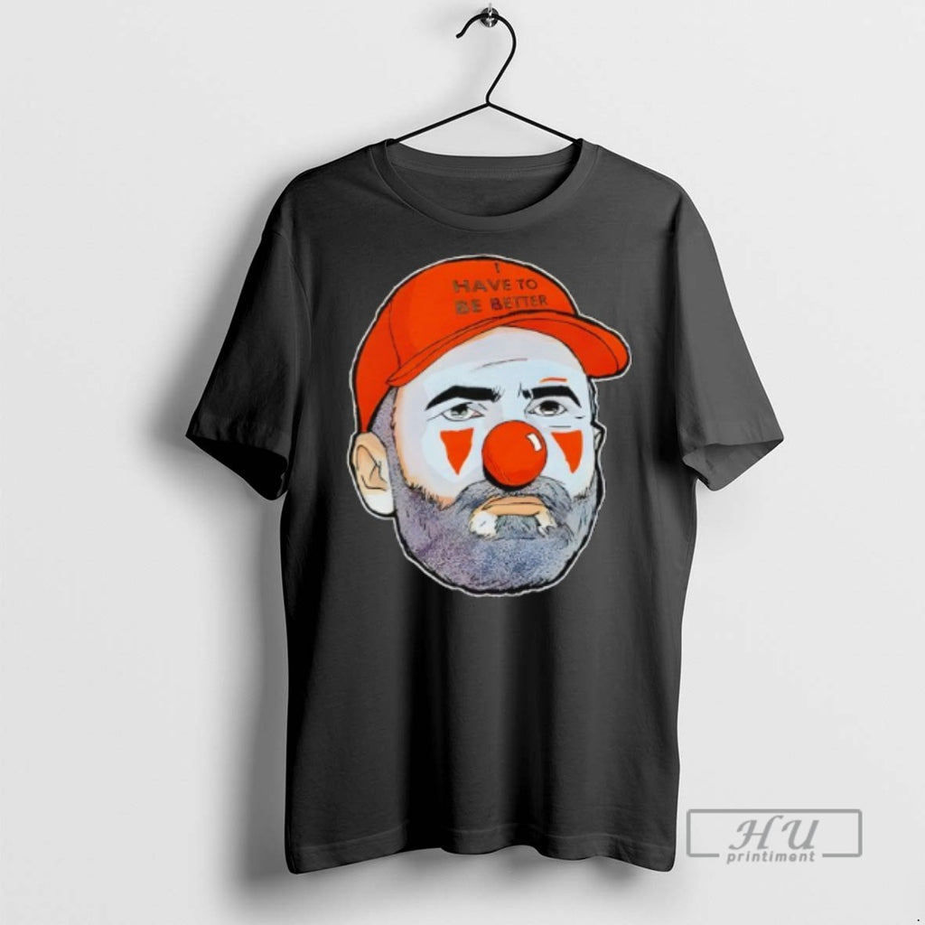 Limited Edition Kevin Stefanski Clown Head Graphic Tee Shirt Sweatshirt Hoodies
