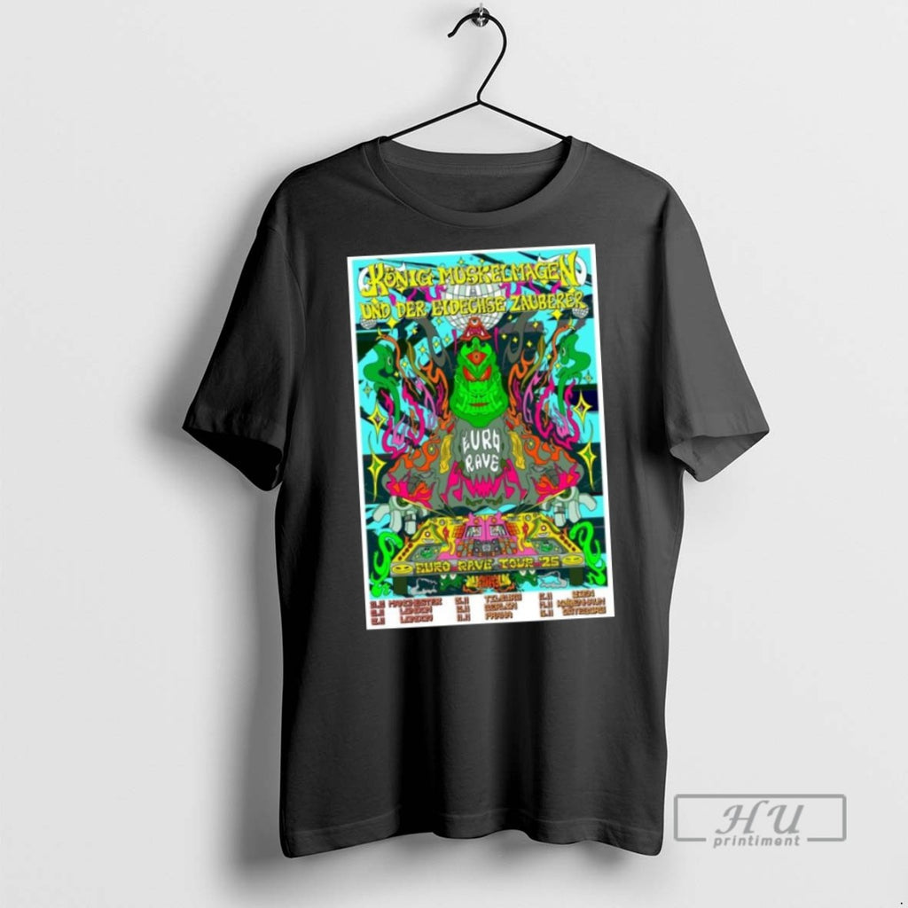 Limited Edition King Gizzard And Lizard Wizard Konig Muskelmagen Und Der Eidechse Zayberer Euro Rave