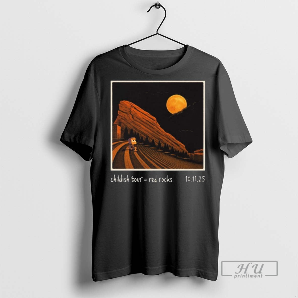 Limited Edition Lane 8 Childish Tour Morrison Colorado Red Rocks October 11 2025 Graphic Tee