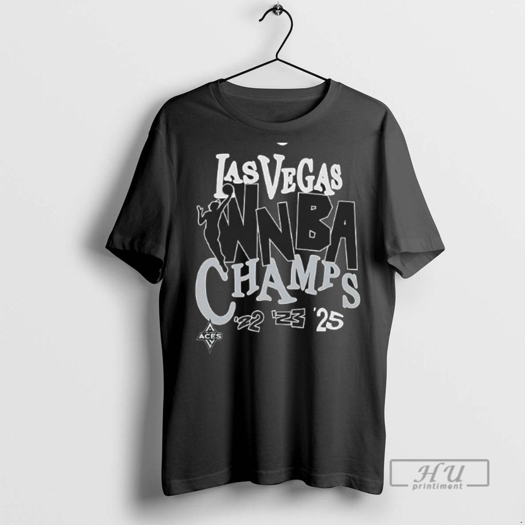 Limited Edition Las Vegas Aces 2025 Wnba Finals Champions 22 23 25 Graphic