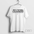 Limited Edition Las Vegas Aces 2025 Wnba Finals Champions Team Roster Graphic Tee Shirt
