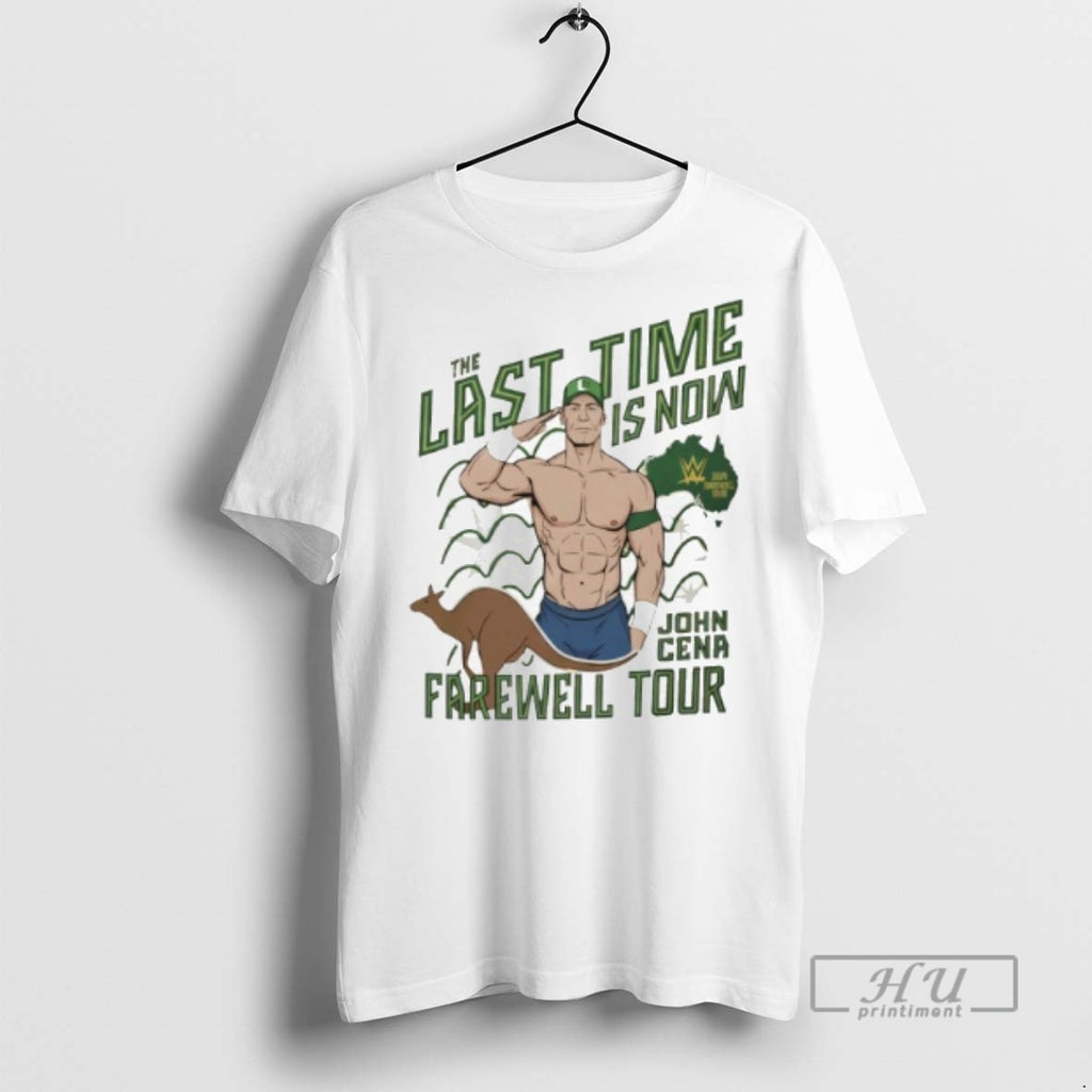 Limited Edition Last Time Is Now John Cena Australia Graphic Tee Shirt Sweatshirt Hoodies