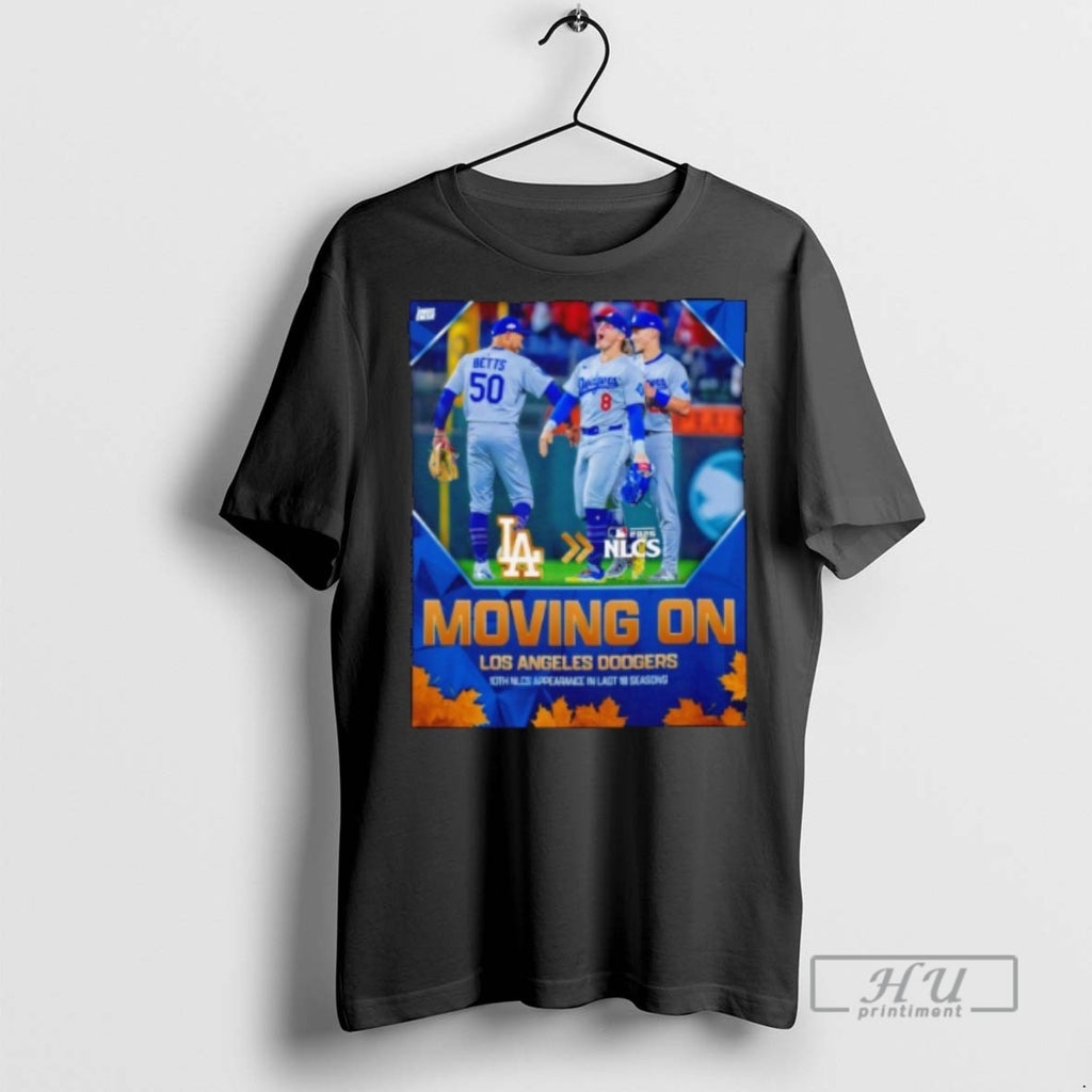 Limited Edition Los Angeles Dodgers 2025 Moving On Nlcs Graphic Tee Shirt Sweatshirt Hoodies