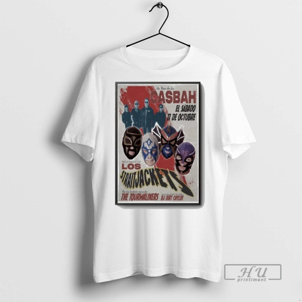 Limited Edition Los Straitjackets With The Tourmaliners Oct 11 2025 San Diego Ca Graphic Tee