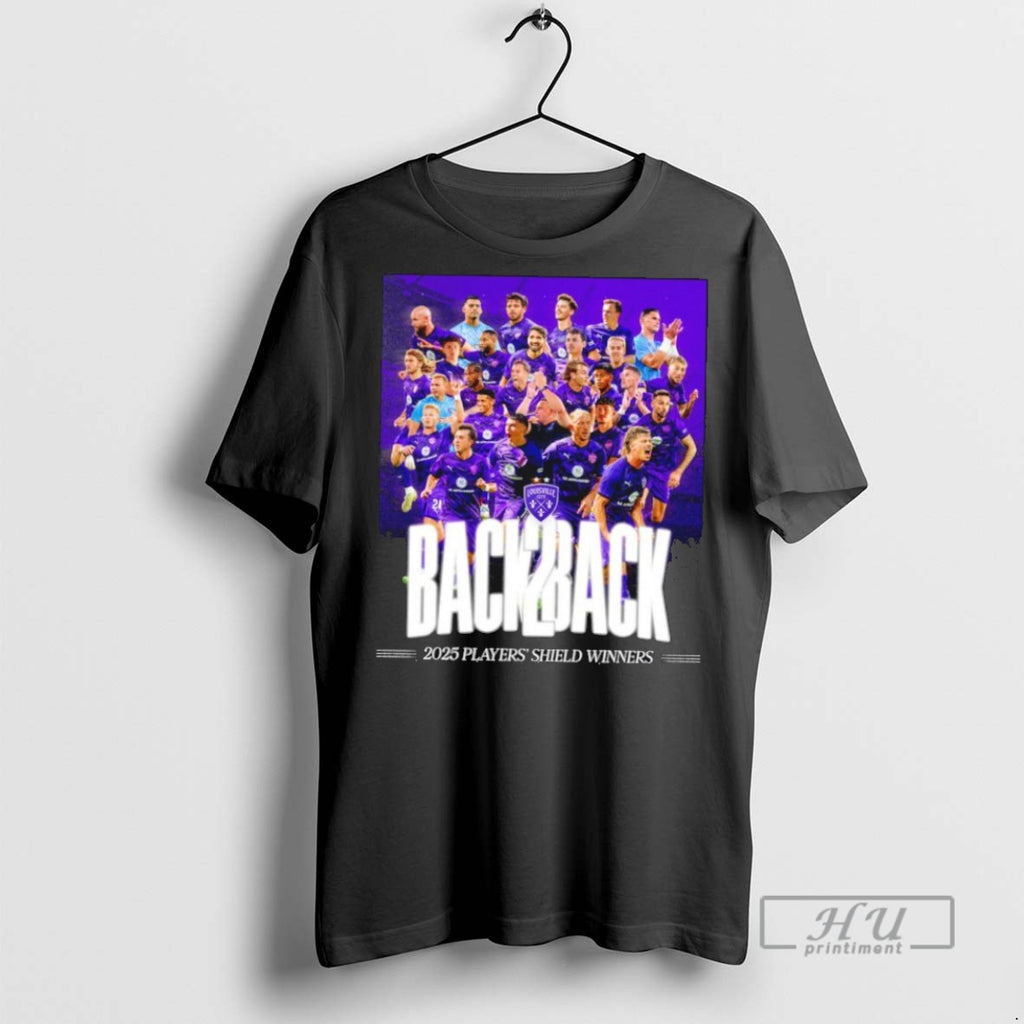 Limited Edition Louisville City Fc Back To Back 2025 Players Shield Winners Graphic