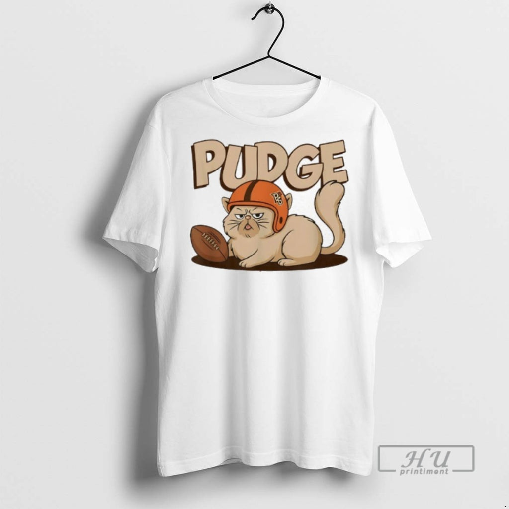 Limited Edition Love Tee Design Pudge The Cat Graphic Tee Shirt Sweatshirt Hoodies