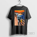 Limited Edition Michael Myers Halloween Mashup The Scream Edvard Munch Graphic Tee Shirt Sweatshirt Hoodies