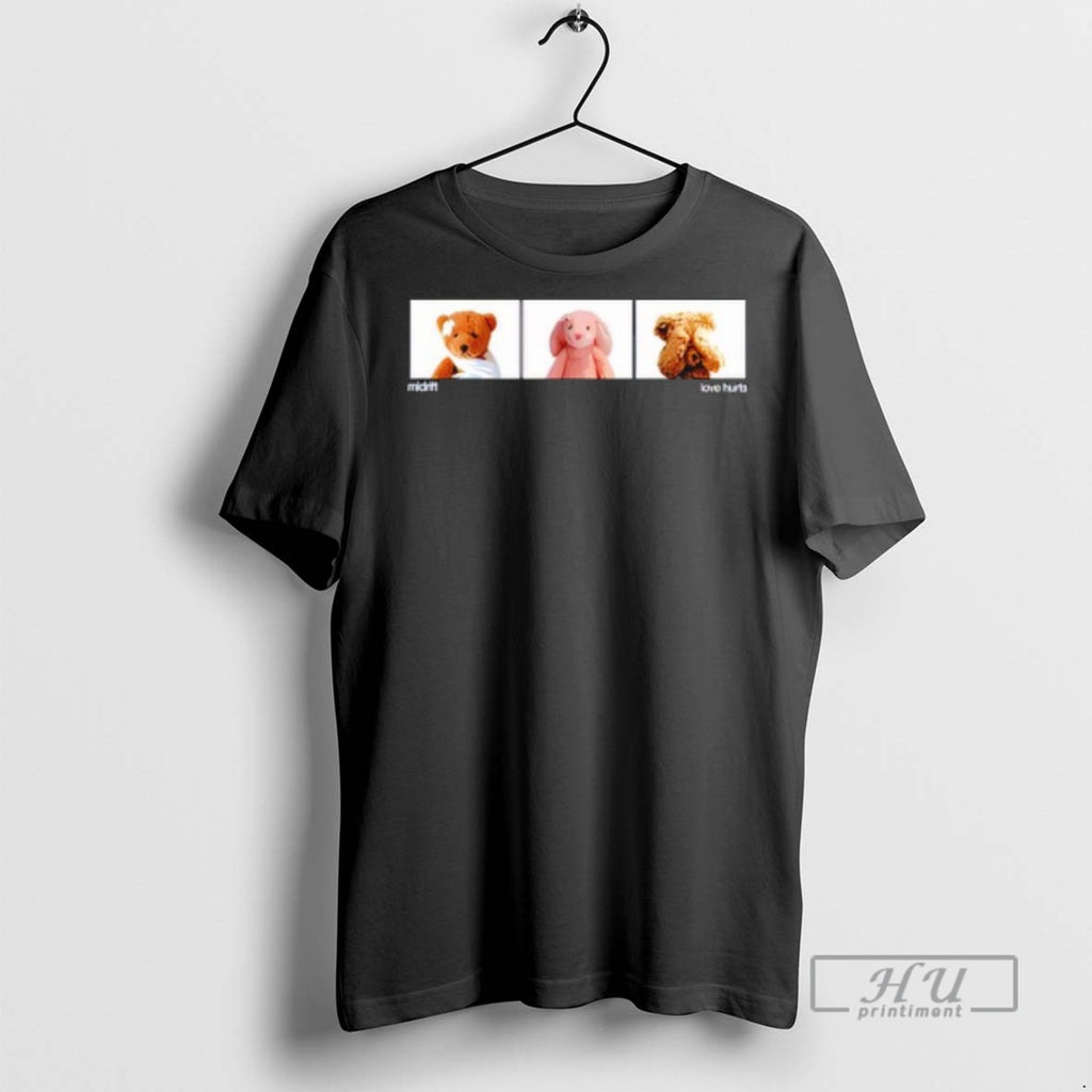 Limited Edition Midrift Love Hurts Graphic Tee Shirt Sweatshirt Hoodies