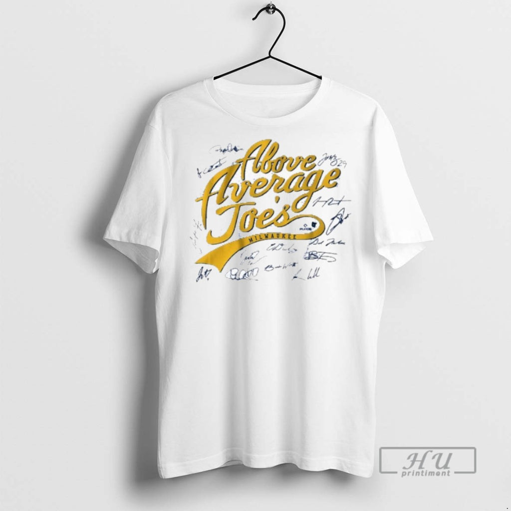 Limited Edition Milwaukee Baseball The Above Average Joes Graphic Tee Shirt Sweatshirt Hoodies