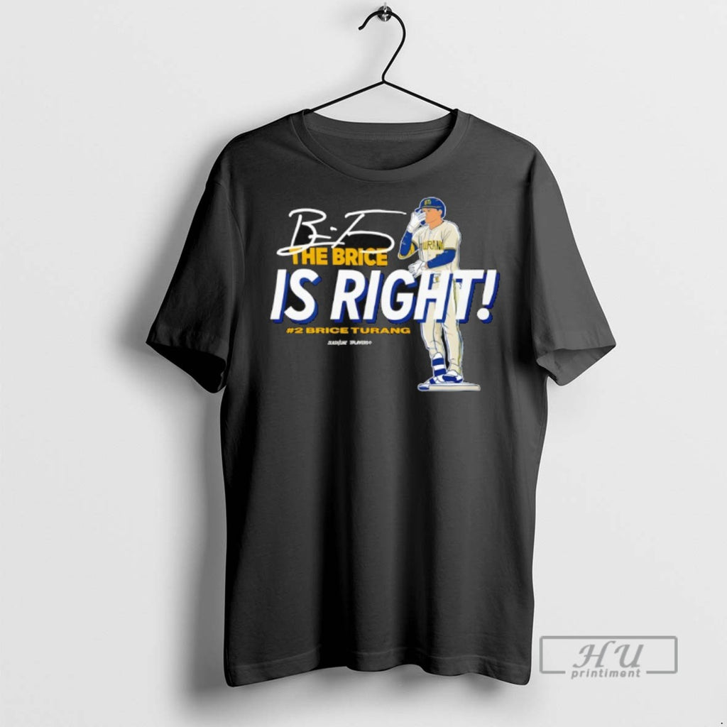 Limited Edition Milwaukee Brewers The Brice Is Right Graphic Tee Shirt Sweatshirt Hoodies
