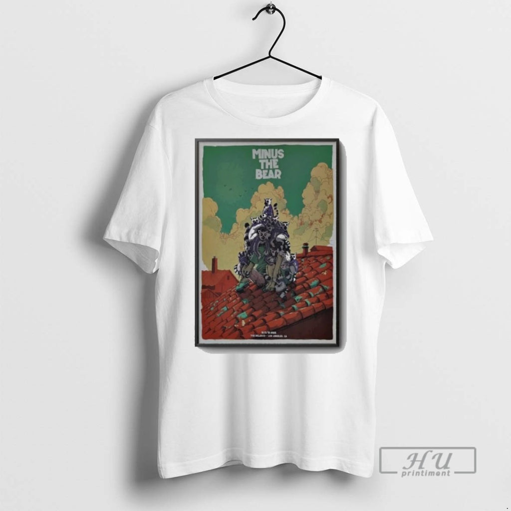 Limited Edition Minus The Bear Los Angeles Ca October 11 12 2025 Graphic