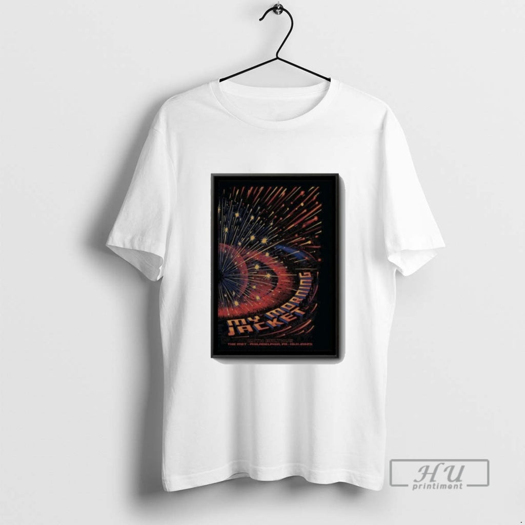 Limited Edition My Morning Jacket Tour 2025 Philadelphia Pa Graphic Tee Shirt Sweatshirt Hoodies