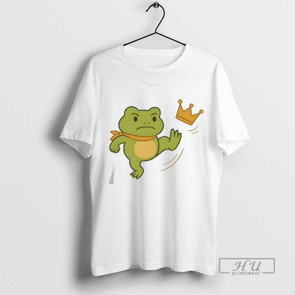 Limited Edition No Kings Fortland Frogs Against Fascism Graphic Tee Shirt Sweatshirt Hoodies