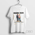 Limited Edition Obama 2028 Lets Fix This Trump Jail Graphic Tee Shirt Sweatshirt Hoodies