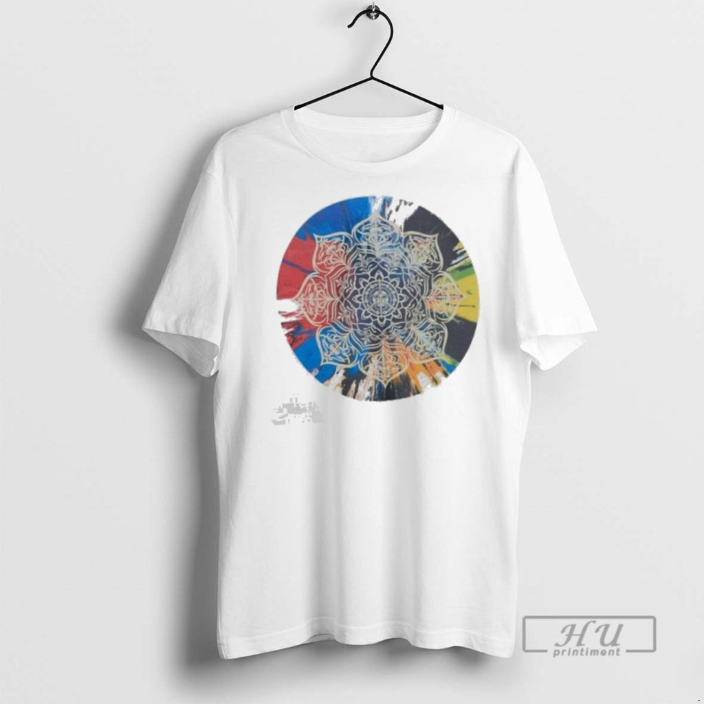 Limited Edition Obey Hirst Mandala Graphic Tee Shirt Sweatshirt Hoodies