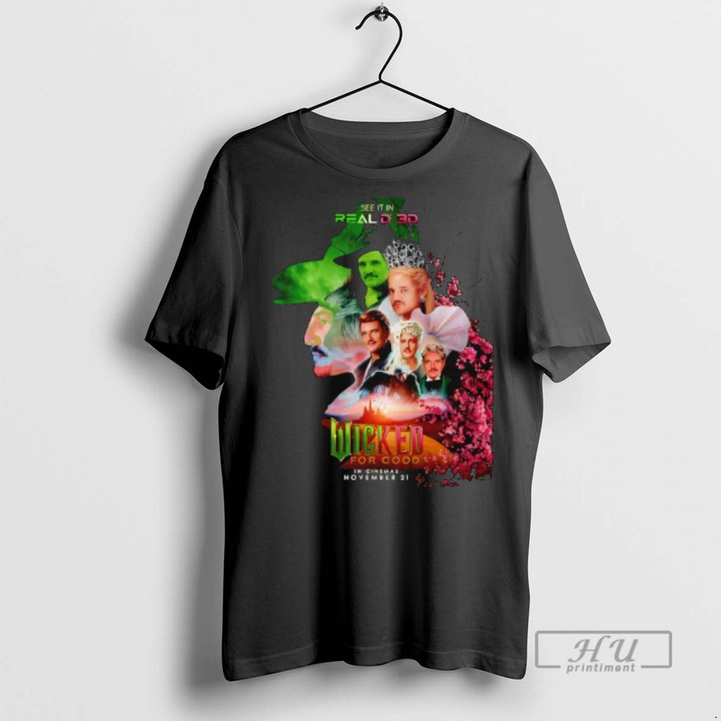 Limited Edition Pedro Pascal Wicked Graphic Tee Shirt Sweatshirt Hoodies