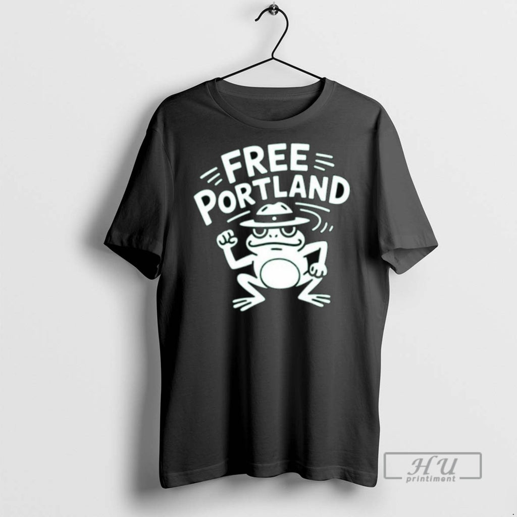 Limited Edition Portland Frog Free Portland Long Sleve Graphic Tee Shirt Sweatshirt Hoodies