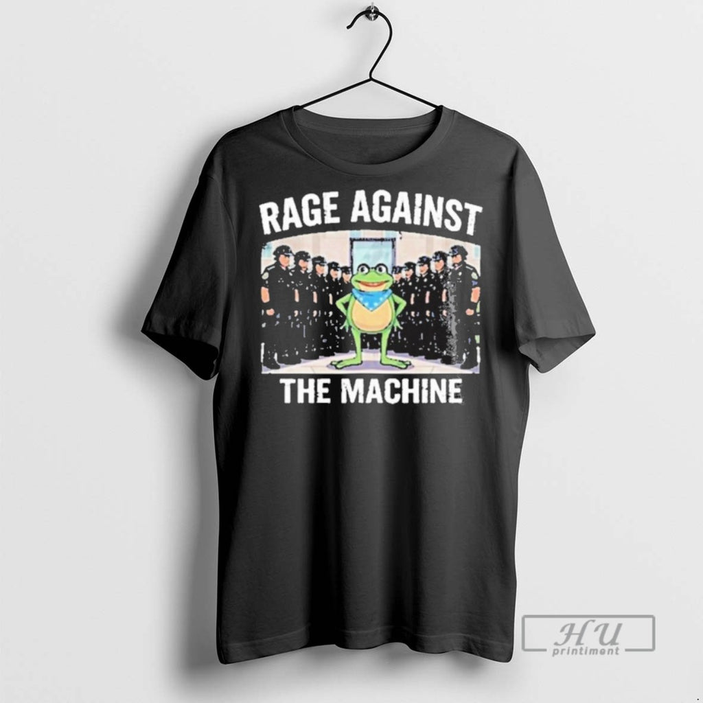 Limited Edition Portland Frog Protest Anti Ice Anti Fascism Anti Trump Graphic Tee Shirt