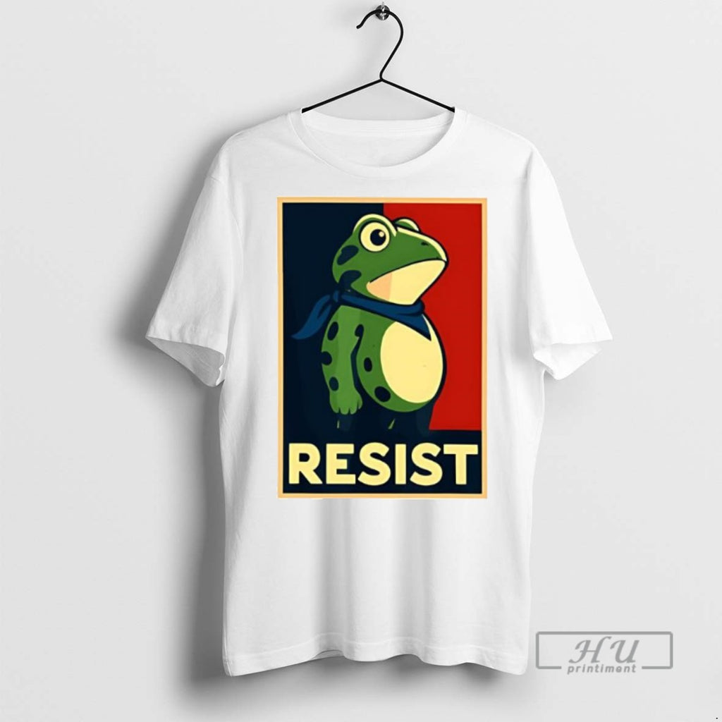 Limited Edition Portland Frog Protest Resist Graphic Tee Shirt Sweatshirt Hoodies