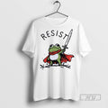 Limited Edition Portland Frog Resist Anti Ice Graphic Tee Shirt Sweatshirt Hoodies