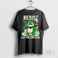 Limited Edition Portland Frog Resist Freedom Keep Portland Weird Graphic Tee Shirt Sweatshirt Hoodies