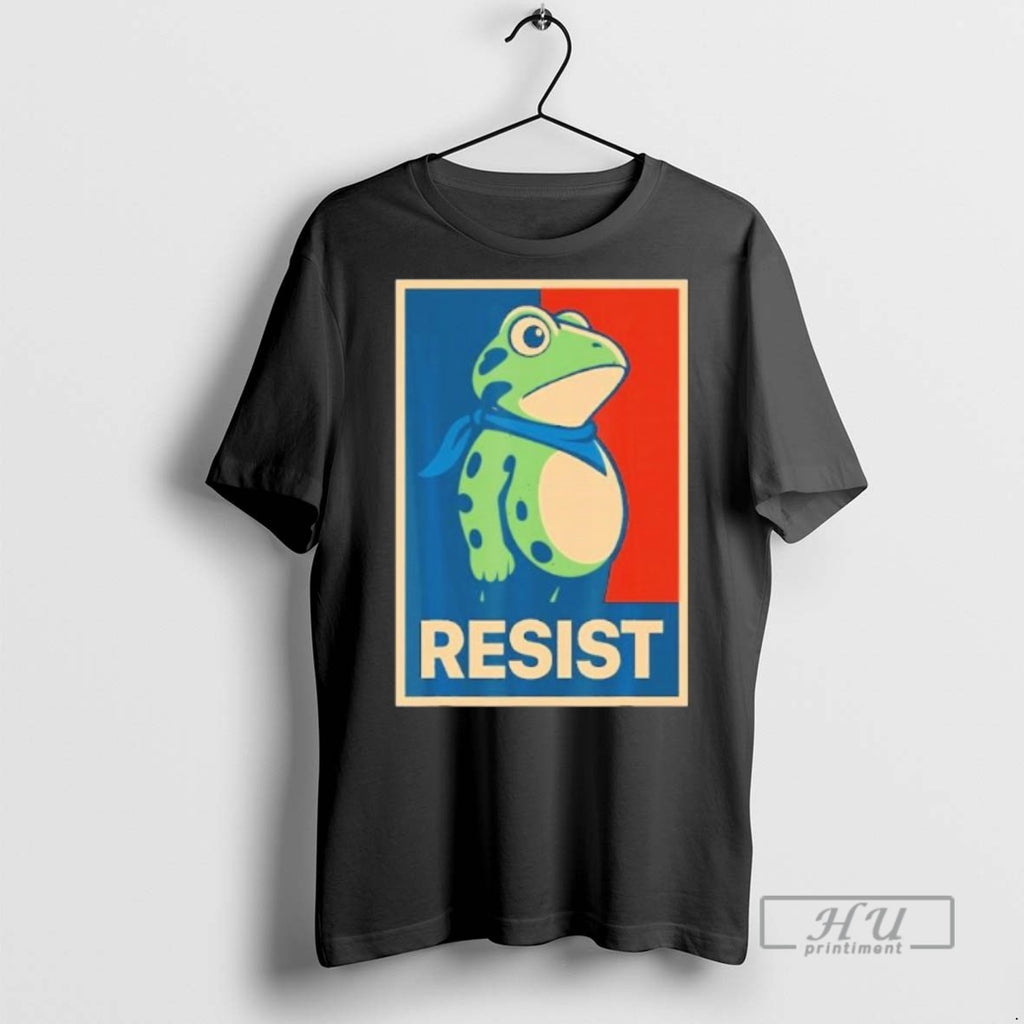 Limited Edition Portland Frog Resist Hope Graphic Tee Shirt Sweatshirt Hoodies