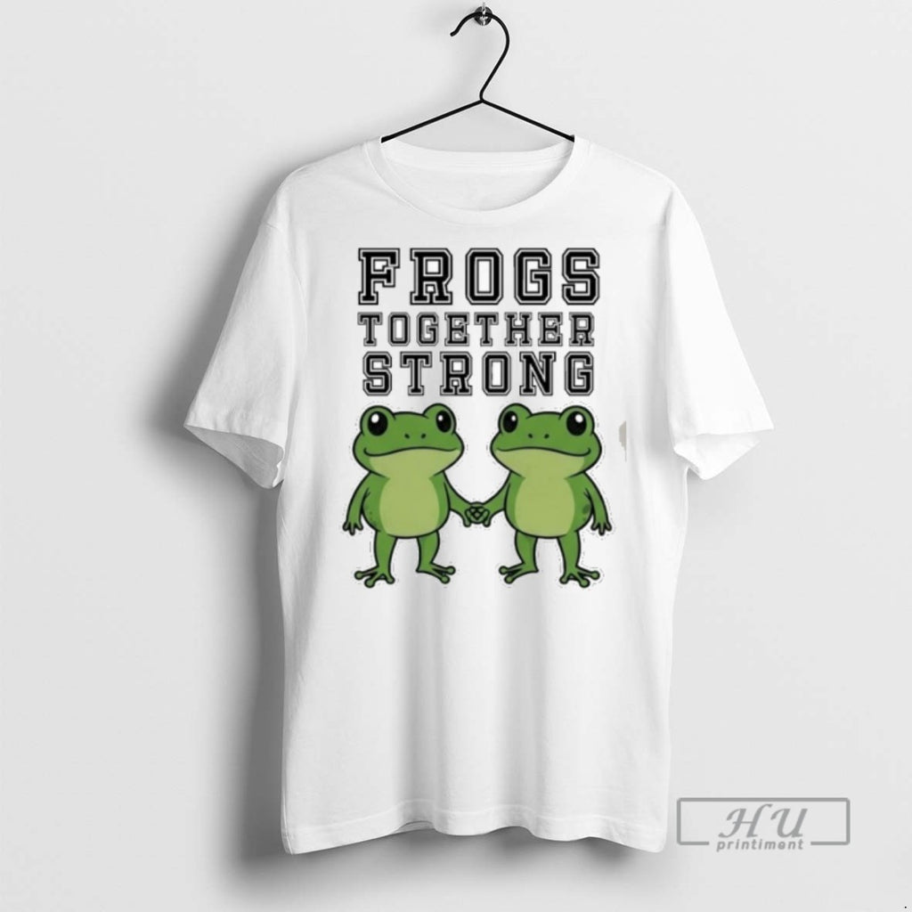 Limited Edition Portland Frogs Together Strong Graphic Tee Shirt Sweatshirt Hoodies 2