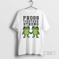 Limited Edition Portland Frogs Together Strong Graphic Tee Shirt Sweatshirt Hoodies 2