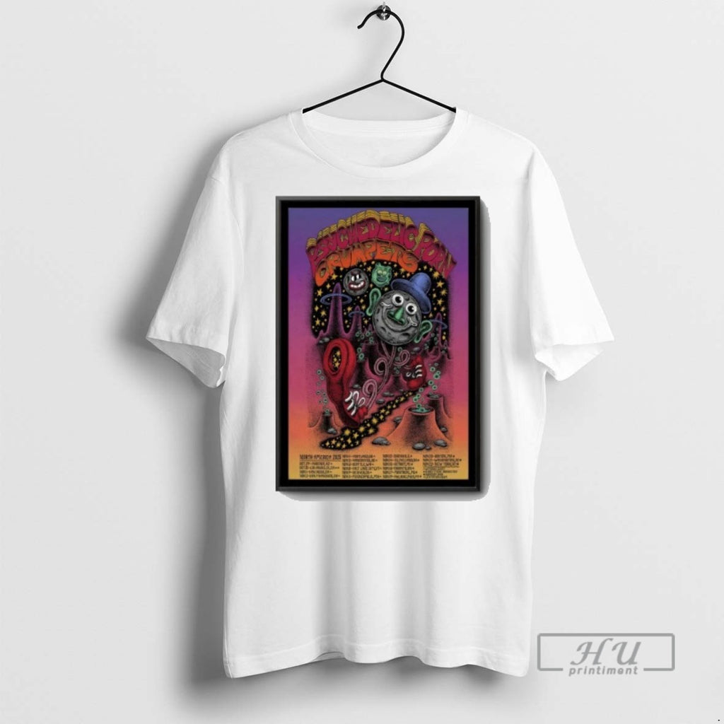 Limited Edition Psychedelic Porn Crumpets 2025 Tour Graphic Tee Shirt Sweatshirt Hoodies