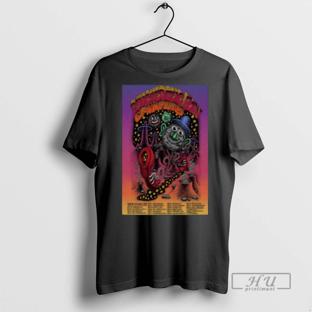 Limited Edition Psychedelic Porn Crumpets Fall Tour 2025 Graphic Tee Shirt Sweatshirt Hoodies