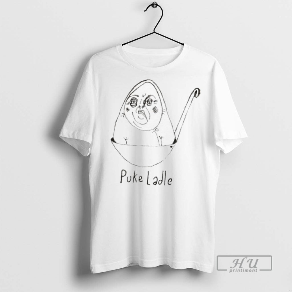Limited Edition Puke Ladle A Grotesque Face Graphic Tee Shirt Sweatshirt Hoodies