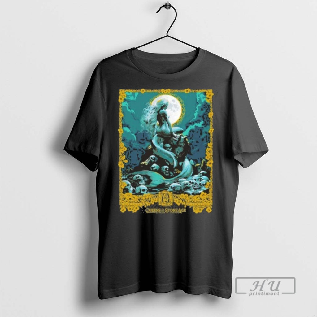 Limited Edition Qotsa New York October 10 2025 2025 Graphic Tee Shirt Sweatshirt Hoodies
