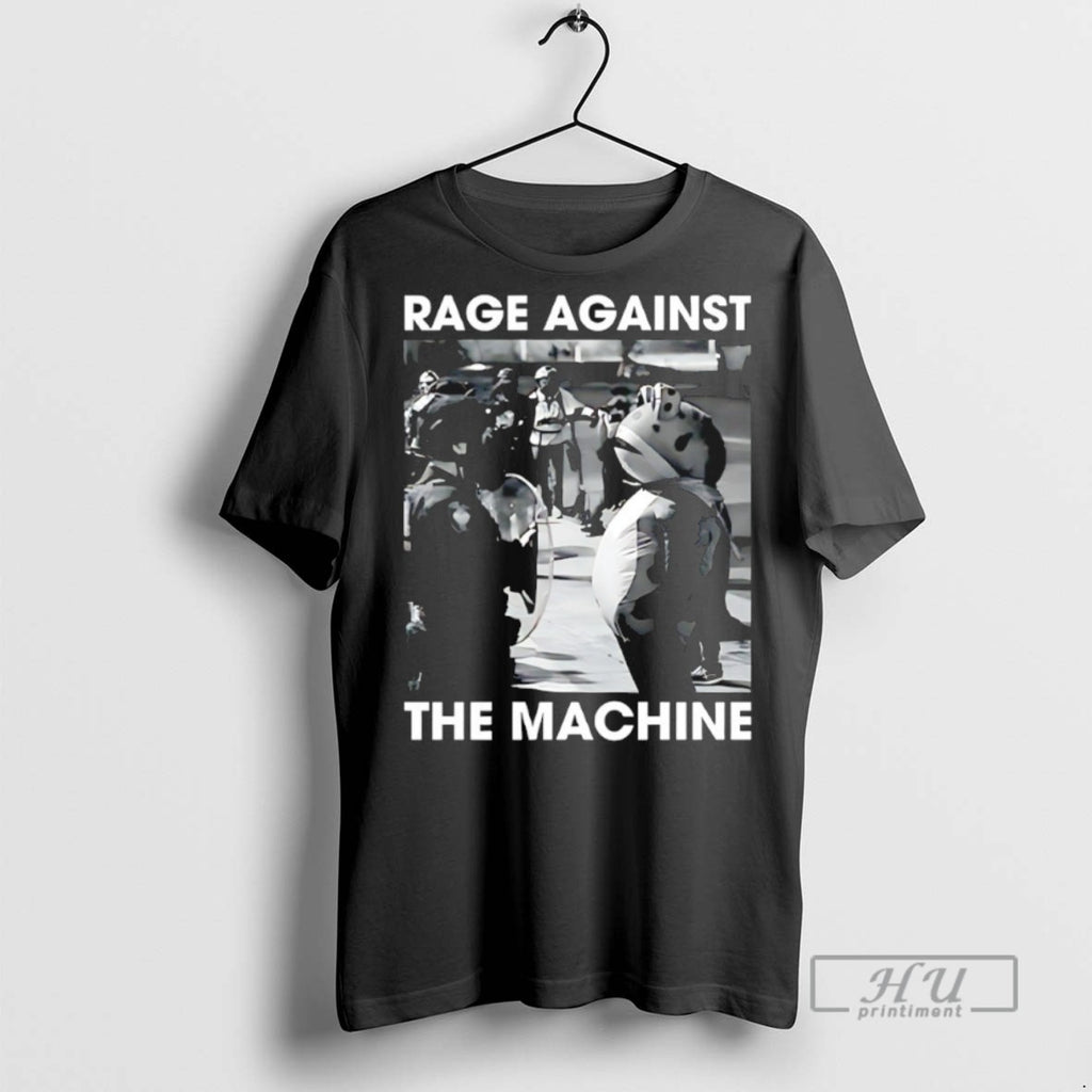 Limited Edition Rage Against The Machine Portland Frog Protest Graphic Tee Shirt Sweatshirt Hoodies