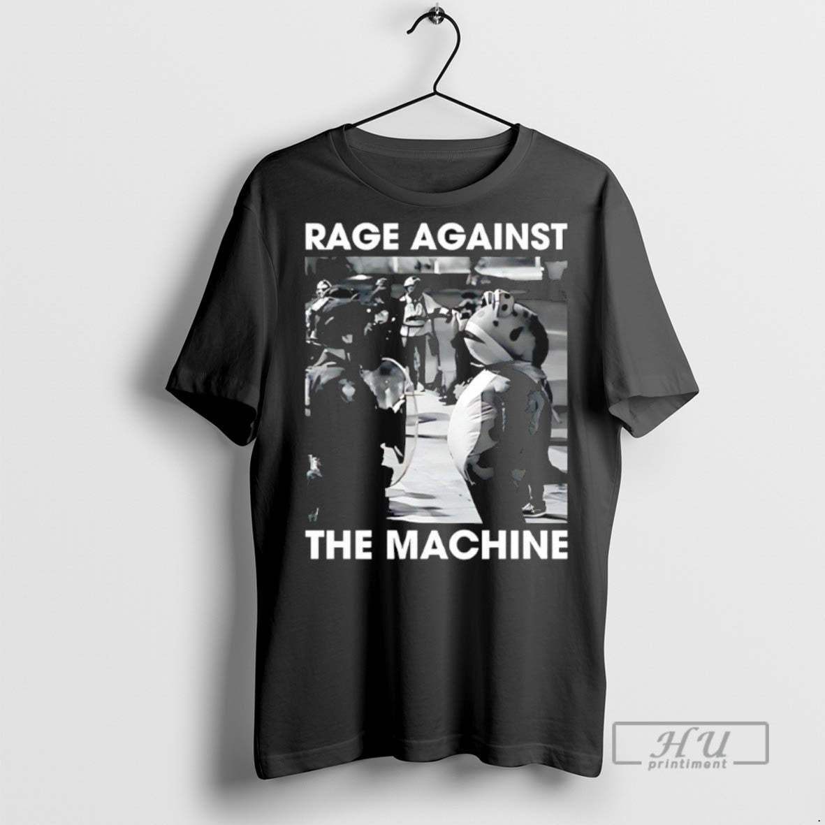 Limited Edition Rage Against The Machine Portland Frog Protest Graphic Tee Shirt Sweatshirt Hoodies