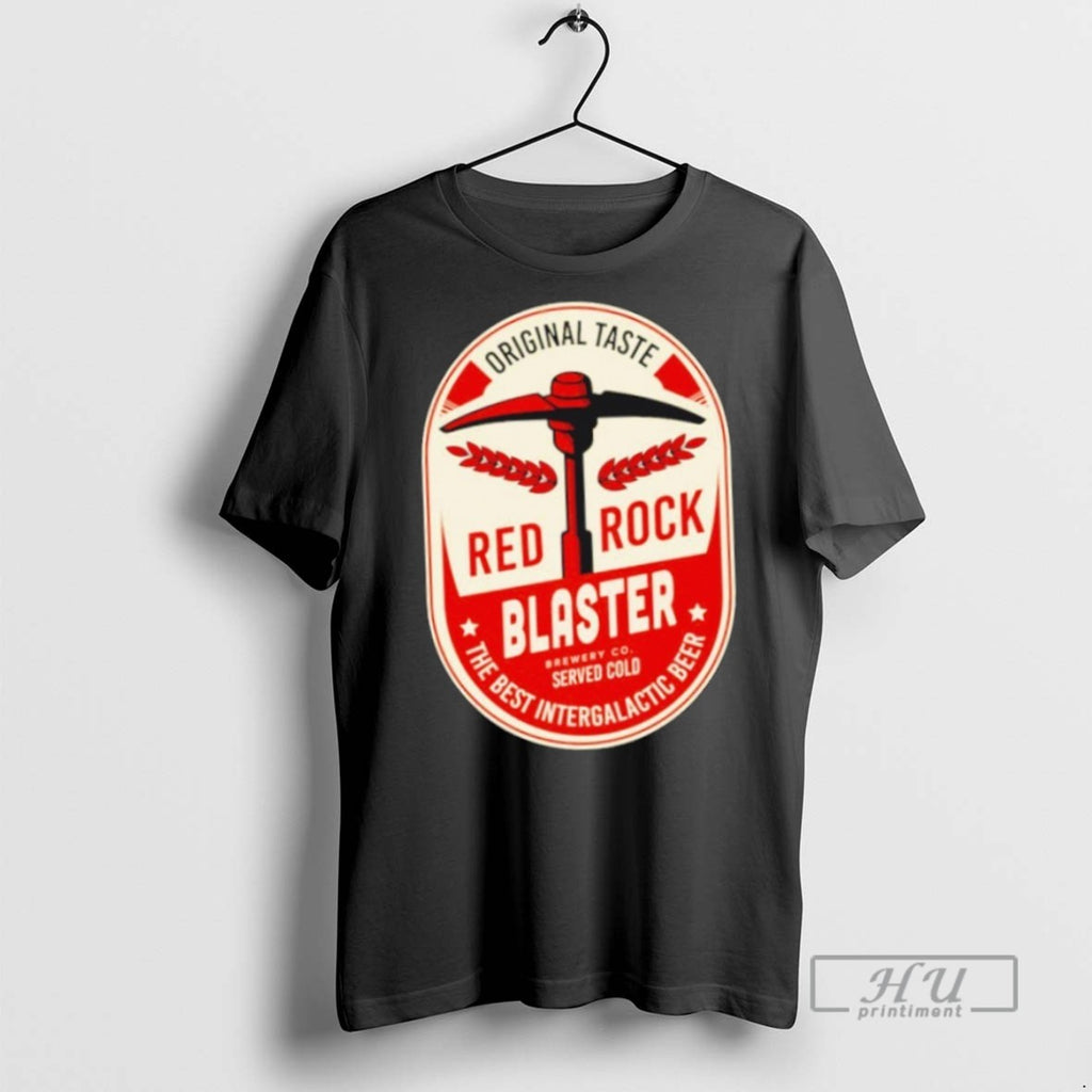 Limited Edition Red Rock Blaster Deep Rock Galactic Graphic Tee Shirt Sweatshirt Hoodies
