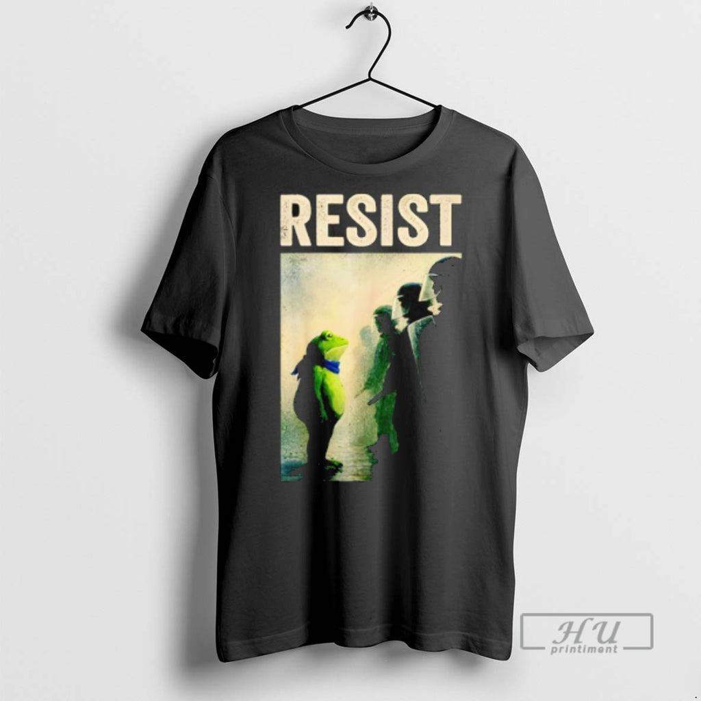 Limited Edition Resist Frog Portland Frog Protest Graphic Tee Shirt Sweatshirt Hoodies