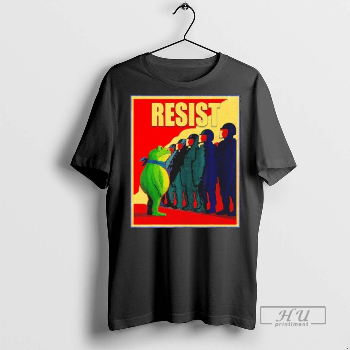 Limited Edition Resist Portland Frog Activist Vintage Graphic Tee Shirt Sweatshirt Hoodies