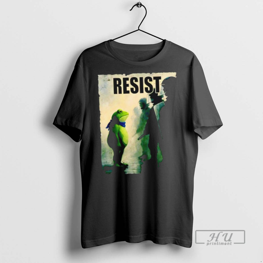 Limited Edition Resist Portland Frog Protest Graphic Tee Shirt Sweatshirt Hoodies