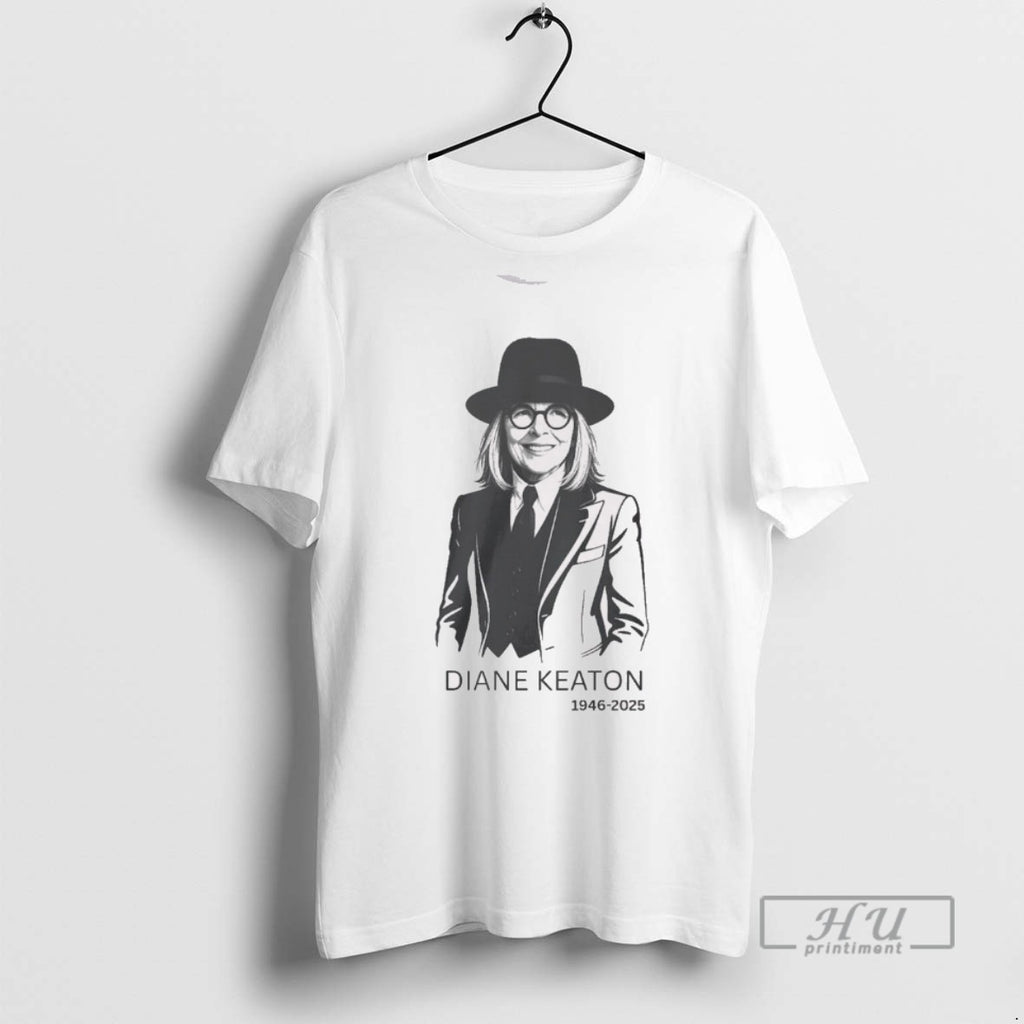 Limited Edition Rest In Peace Diane Keaton 1946 2025 Graphic Tee Shirt Sweatshirt Hoodies