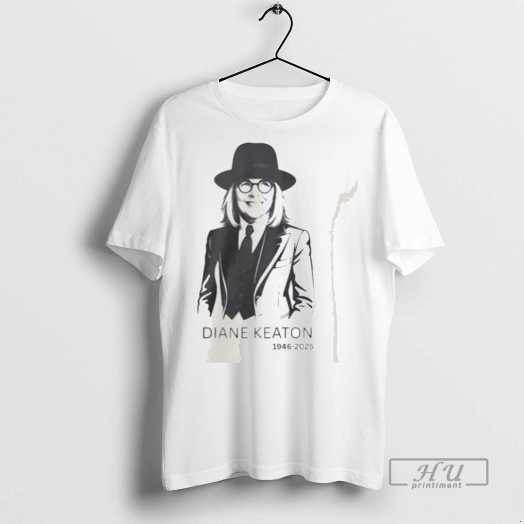 Limited Edition Rip Diane Keaton 1946 2025 Graphic Tee Shirt Sweatshirt Hoodies