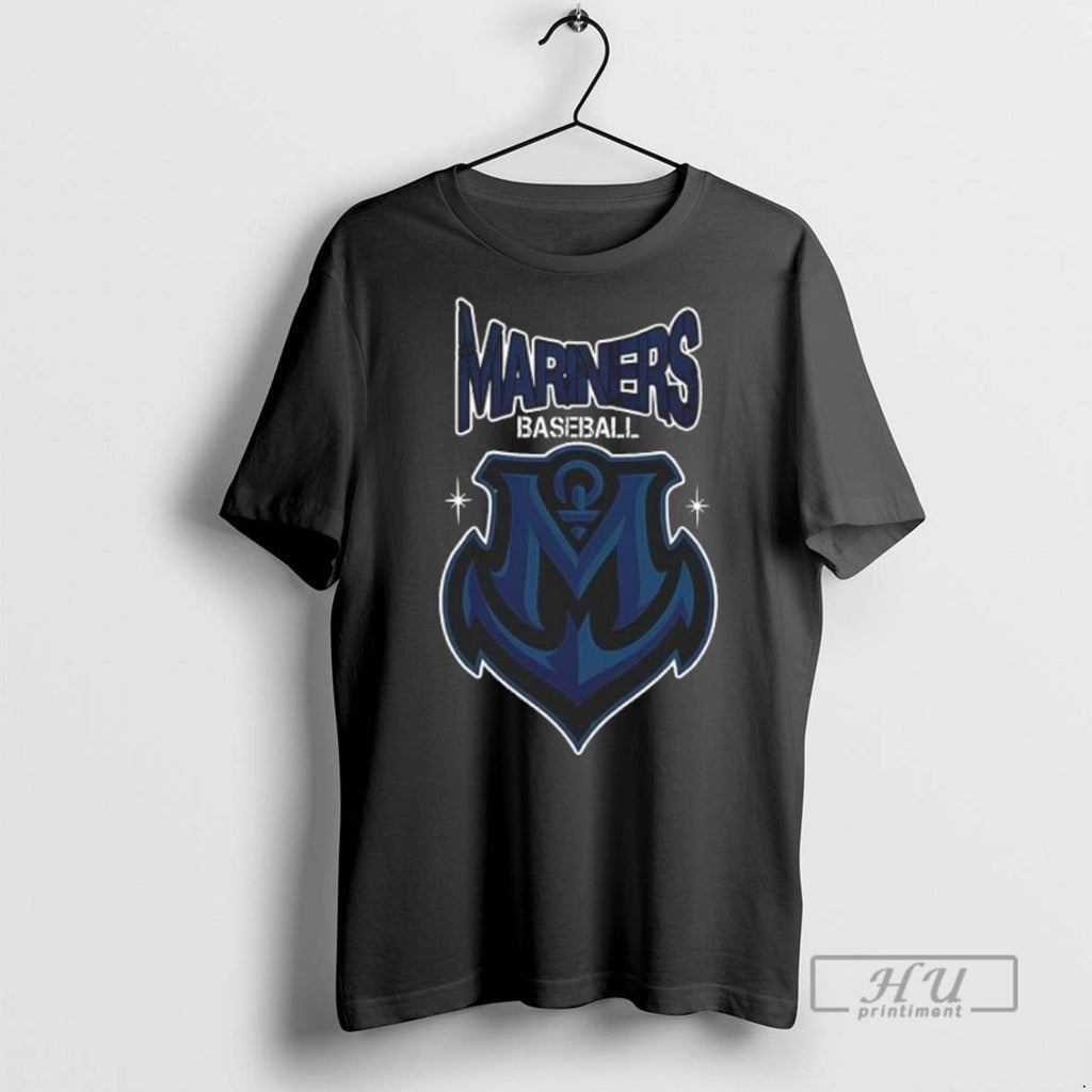 Limited Edition Seattle Mariners Mariners Baseball Logo Style Graphic Tee Shirt Sweatshirt Hoodies