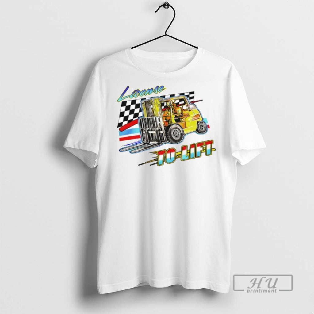 Limited Edition Shithead Steve License To Lift Graphic Tee Shirt Sweatshirt Hoodies