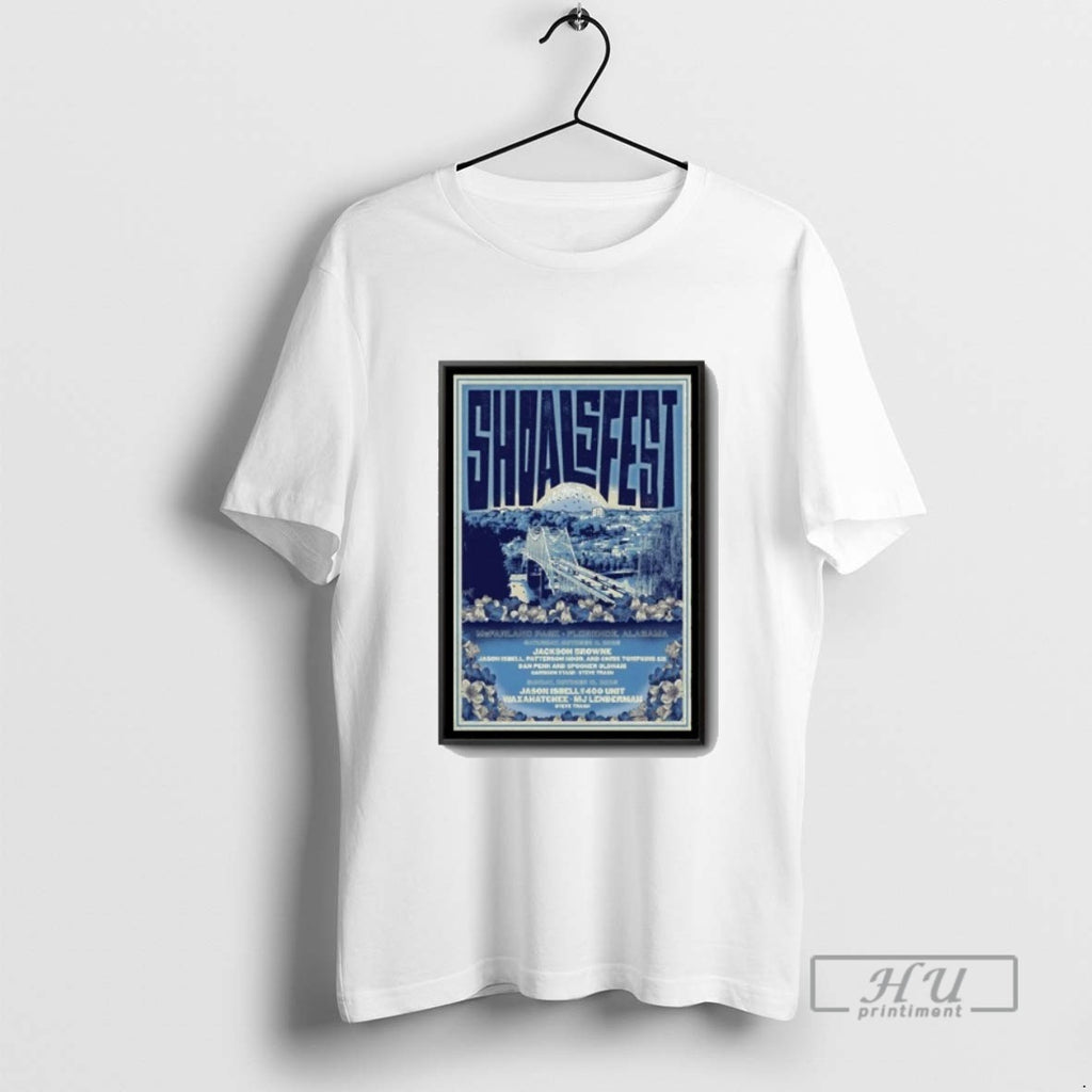 Limited Edition Shoalsfest Fall Tour 2025 Mcfarland Park Florence Graphic Tee Shirt Sweatshirt Hoodies