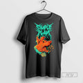 Limited Edition Simple Plan 2025 Halloween Spooky Metal Logo Graphic Tee Shirt Sweatshirt Hoodies