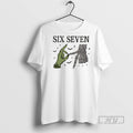 Limited Edition Skeleton Ssix Seven Hands Halloween Graphic Tee Shirt Sweatshirt Hoodies