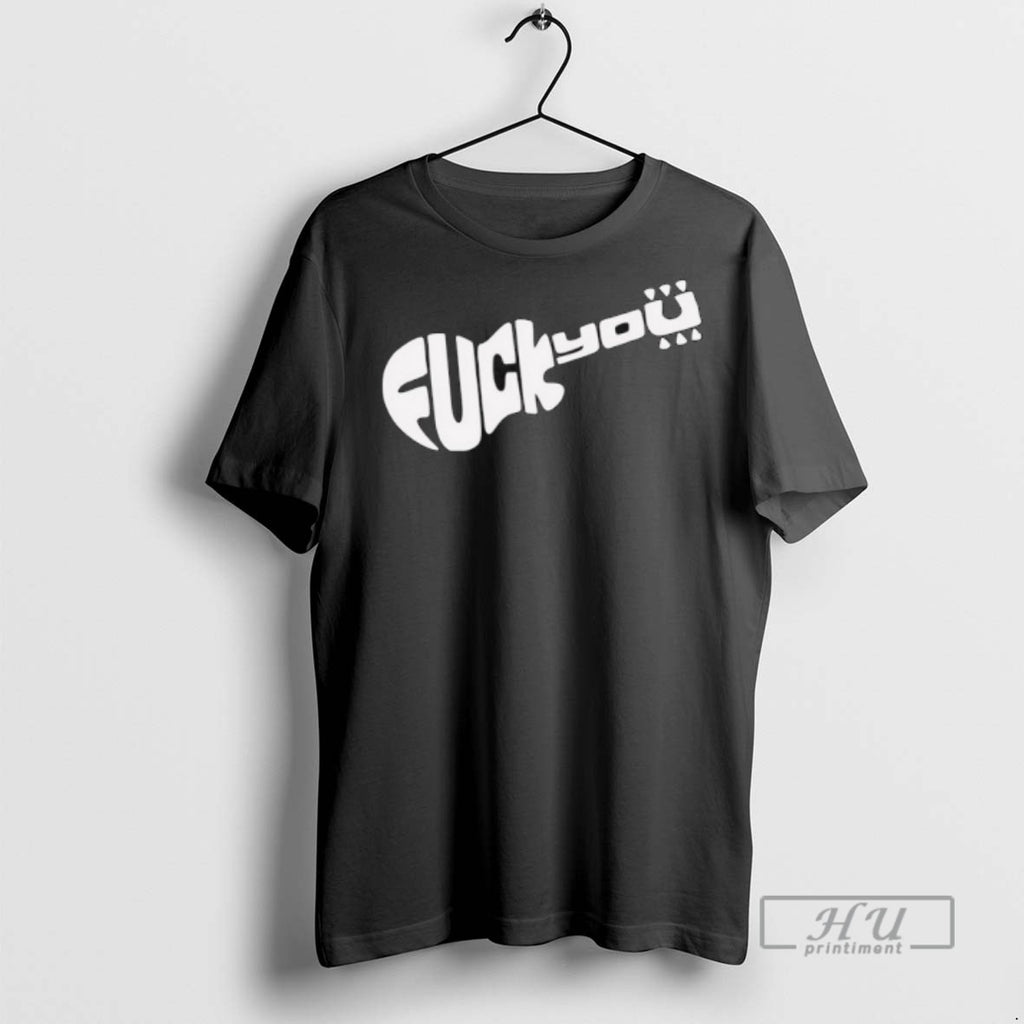 Limited Edition Slash Fuck You Guitar Graphic Tee Shirt Sweatshirt Hoodies
