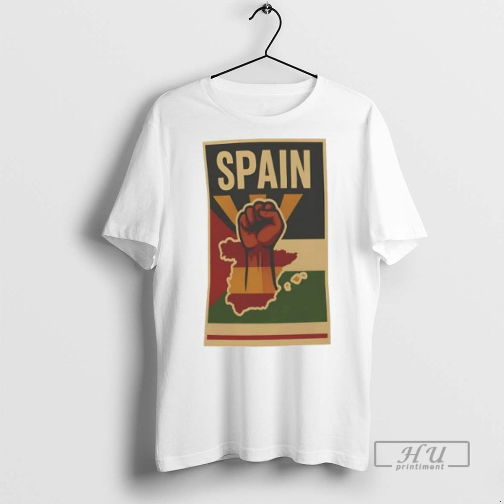 Limited Edition Spain Support Palestine Graphic Tee Shirt Sweatshirt Hoodies